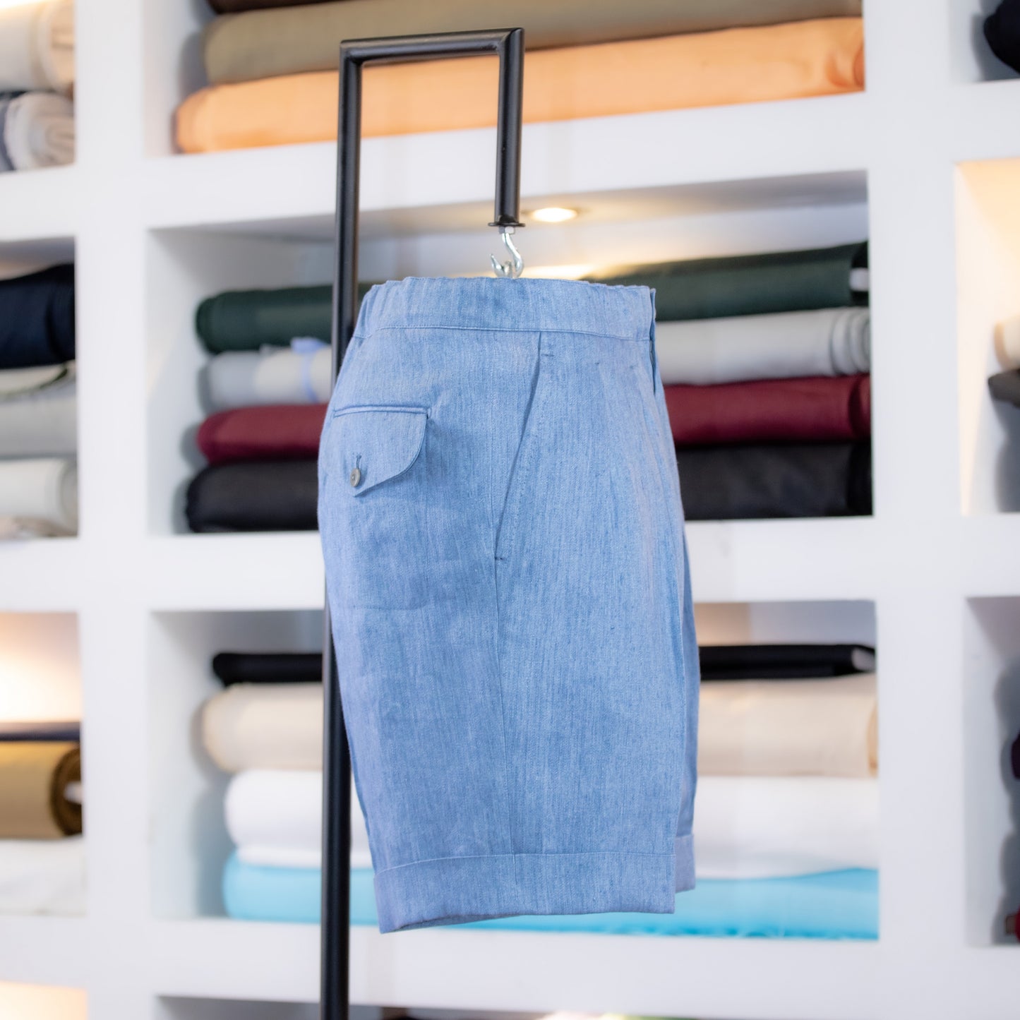 Pantalino short 100% Lino