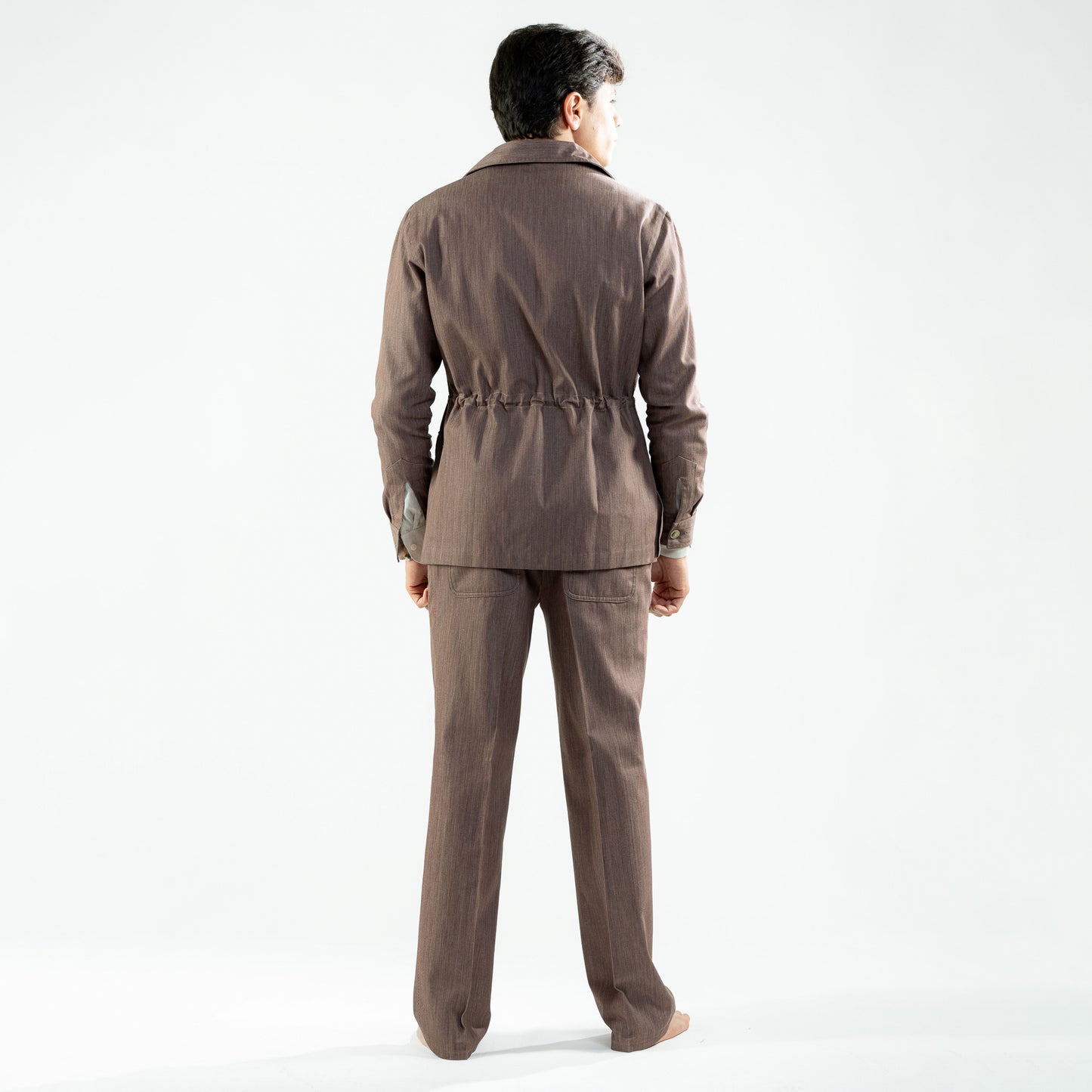 Giacca Safari con coulisse interna