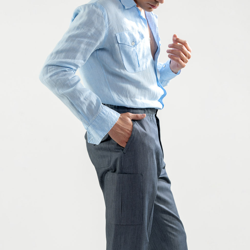 Camicia 100% lino