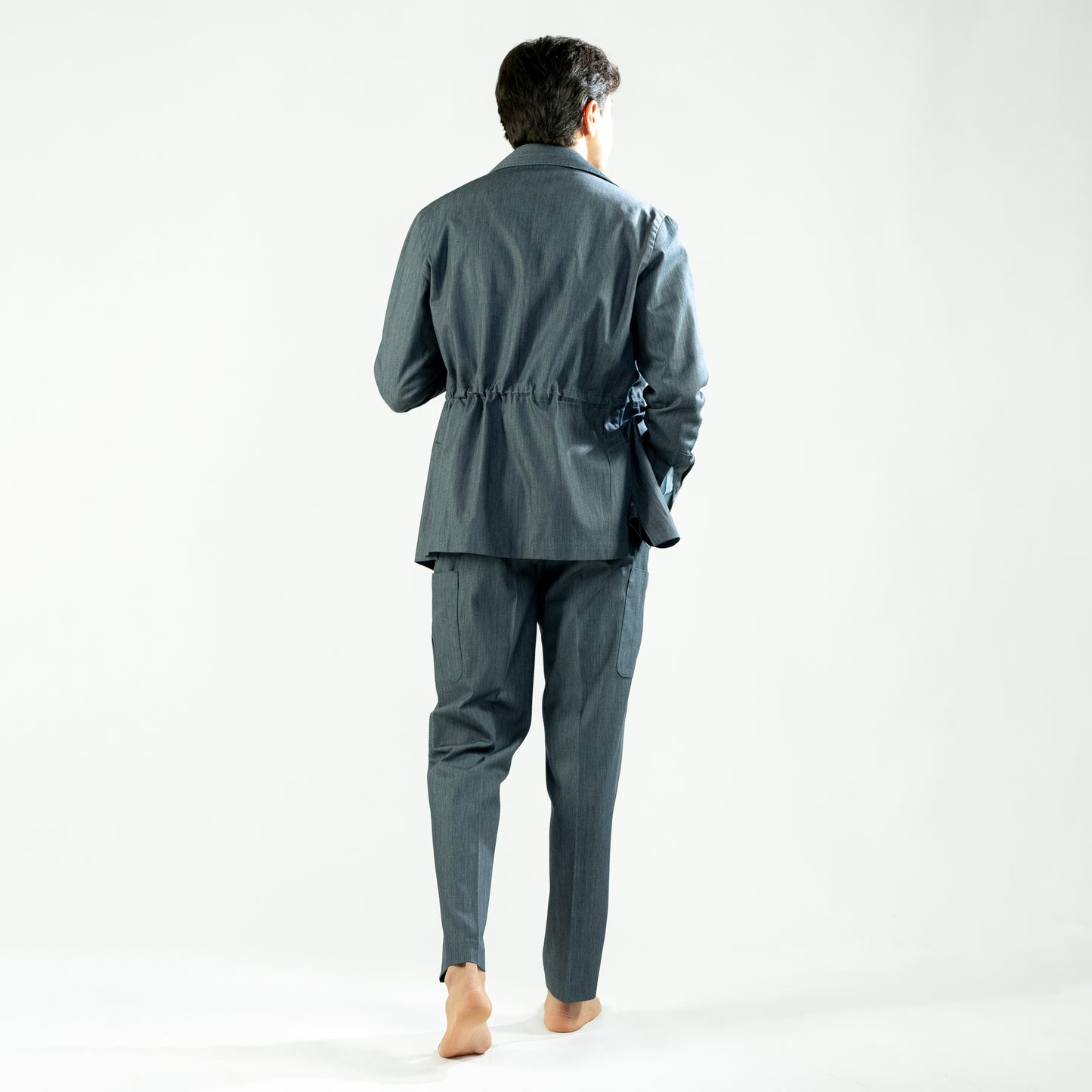 Giacca Safari con coulisse interna