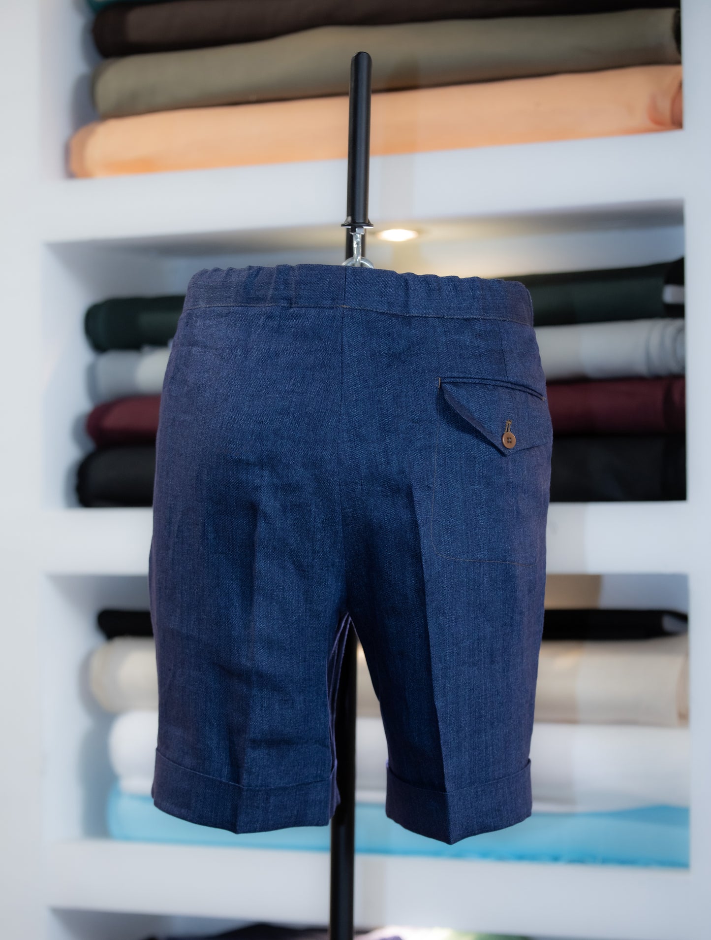 Pantalino short 100% Lino