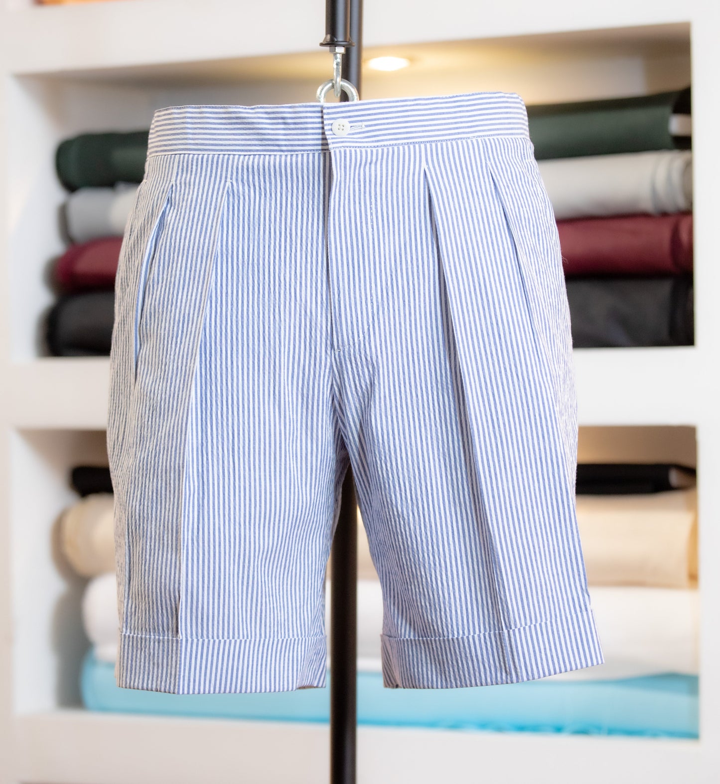 Pantalino short 100% Lino
