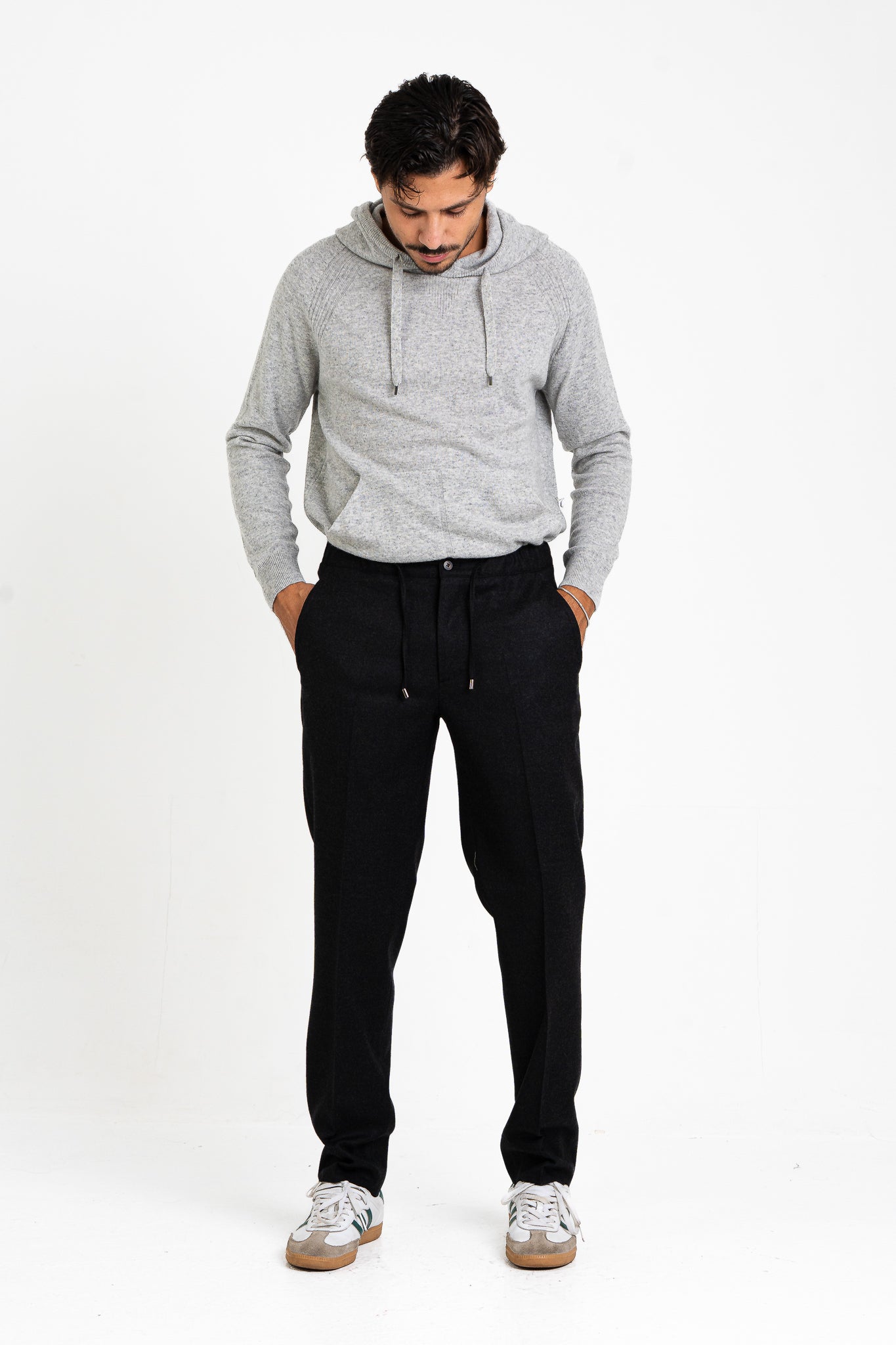 Jogging flanellina senza pinces