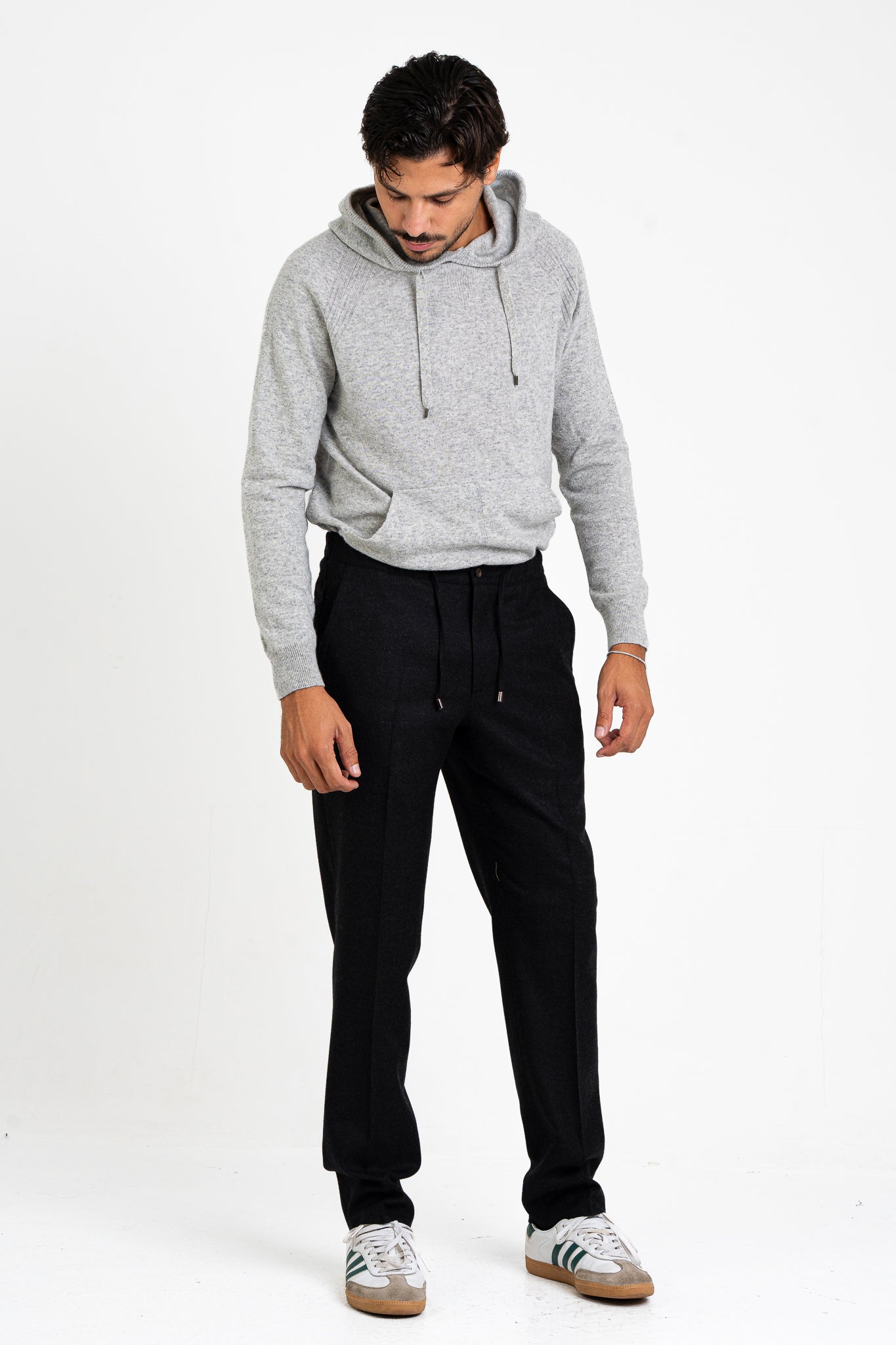 Jogging flanellina senza pinces