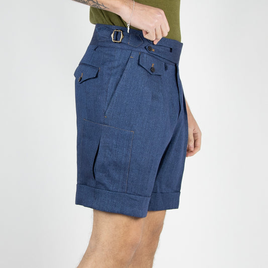 Savoia short 100% Lino Morbido